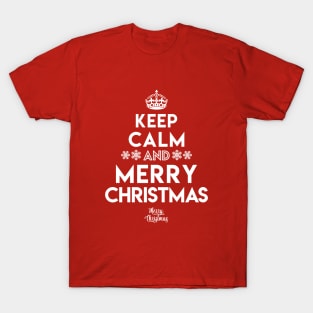 Keep Calm and Merry Christmas T-Shirt